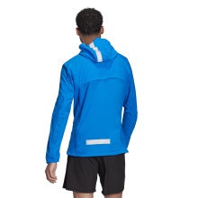 adidas Running Training Jacket Marathon Translucent Jacket (regular, lightweight, breathable) blue Men